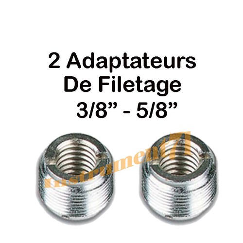 Adaptateurs filetage pour - 2,