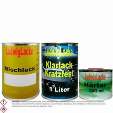2,5 Litre Lackset En Preto Esmeralda 189 pour Mercedes Benz Vernis Voiture