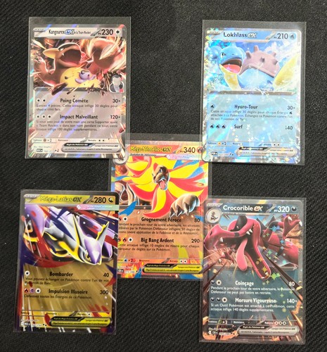 Pokémon lot 5 ultra rare - lot,