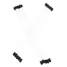 10pcs en plastique transparent