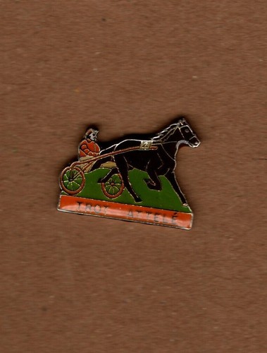 Pin hippisme trot attelé - hippisme,