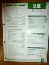 1000 4-A4 Fiche Technique Same