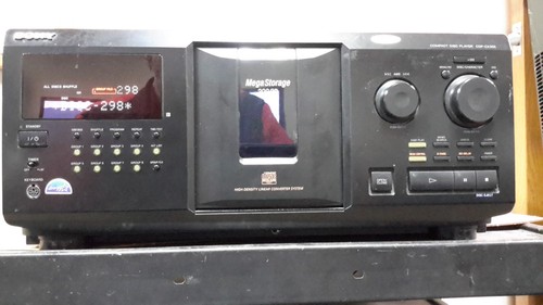 Sony cdp cx355 mega storage - sony, cdp-cx355