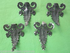 4 ornements ancien Aluminium