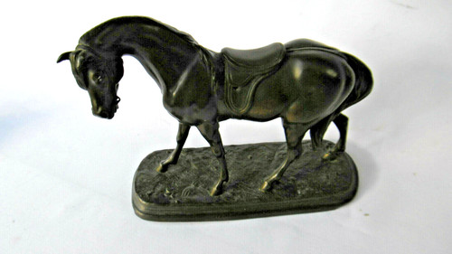 Sculpture cheval regule mat - regule,