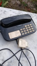 Téléphone Vintage Bleu Nuit Matra TM1 Années 80