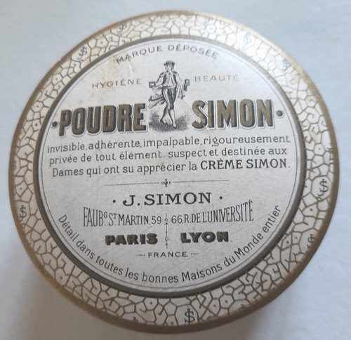 Boîte poudre riz - boîte, de