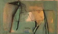 Reginald WESTON 1909-1967 art