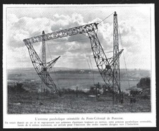 1935  --  PONTOISE . ANTENNE PARABOLIQUE DU POSTE COLONIAL . 3Y226