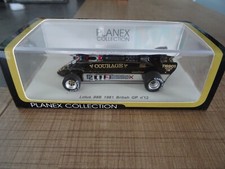 SPARK PLANEX COLLECTION 1:43 LOTUS 88B (#12) N. MANSELL BRITISH GP 1981