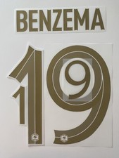 flocage officiel FFF Benzema