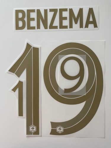 Flocage officiel fff benzema - flocage,