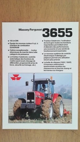 Brochure tracteur massey - brochure,
