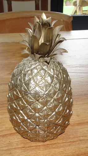 Ananas seau glace vintage - ananas, a