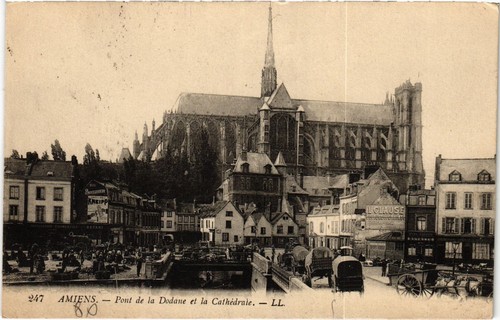 Cpa amiens pont - pont, de