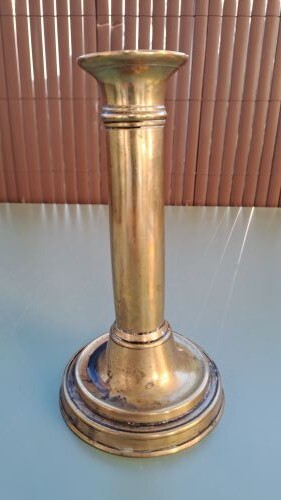 Bougeoir chandelier laiton - en,