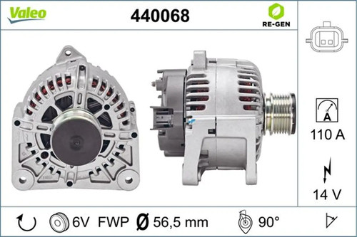 Alternateur valeo 440068 - alternateur,