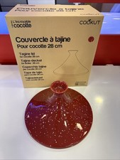 Cookut Couvercle Tajine Rouge 28cm