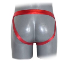 Jockstrap homme avec poche bombée métallique (S)