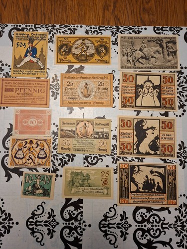 Allemagne 13 notgeld - -,