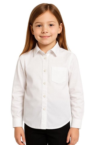 Enfants filles shirts - t-shirts, uni