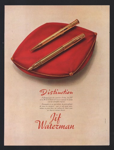 Publicité pub papier 1950 - papier,