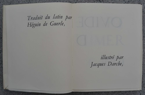 Livre ovide art aimer 1961 - l'art,