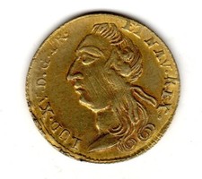 JETON TOKEN ROYAL LOUIS XV  OPTIMO PRINCIPI  BORDEAUX