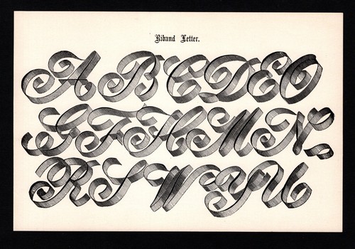 1906 antique calligraphy - 1906, font