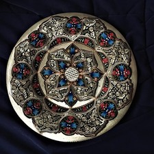ASSIETTE EN CUIVRE Cloisonné
