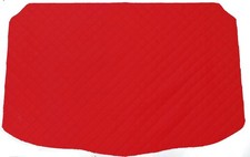 Matelassé Cuir éco ROUGE