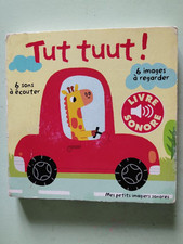 Tutn tuut ! Mes imagiers sonores: 6 sons à écouter 6 images à regarder| Bon état