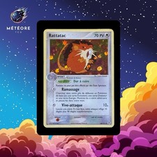 Carte Pokémon RATTATAC 48/112 Reverse EX Rouge Feu & Vert Feuille FR
