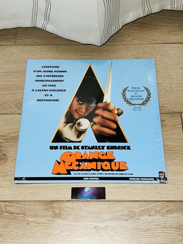 Laser disc orange mécanique - orange,