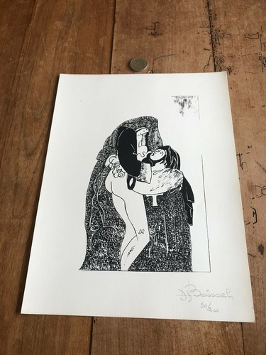 Gravure ancienne érotique n16 - gravure,