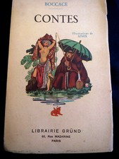 Curiosa ! Contes ! Boccace ! Librairie Grund ! 1935 ! C33