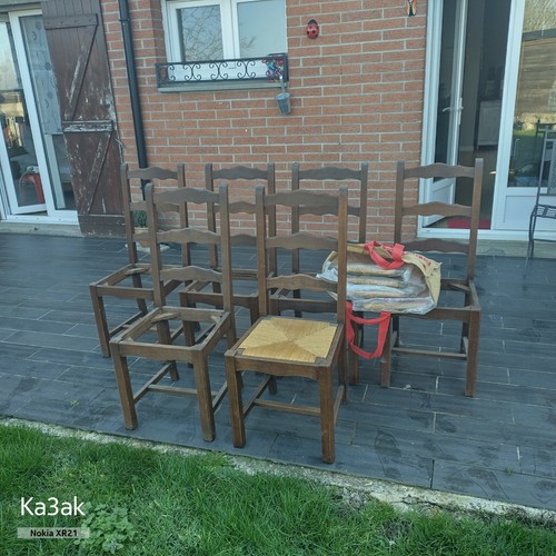 Chaises bois massif - bois,