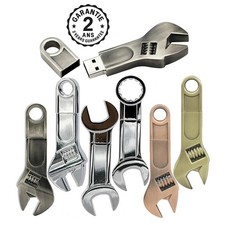 Clé USB à Molette Outil Métal 8 Go 16 Go 32 Go 64 Go 128 Go 256 Go PC Mac Linux