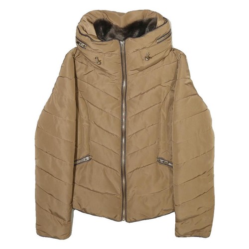 Zara veste matelassée beige - zara,