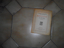 Gabriel HANOTAUX. Réponse au discours de M. Paul Valéry. Plon. 1927. Num.