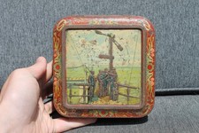 Ancienne Boite Tôle Lithographiée Biscuits Huntley Palmers Marine 1901