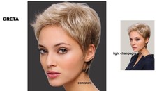 BERGMANN 324 GRETA (MT) Perruque synthétique Postiche Light champagne mix /EB2