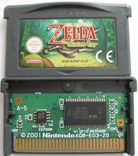 zelda the minish cap authentique  game boy advance nintendo en français