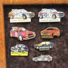 LOT DE 7 PIN'S LANCIA DELTA