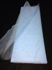 TULLE mariage BLEU CIEL RIGIDE 40 m. raide bapteme déco au mètre largeur 140 cm