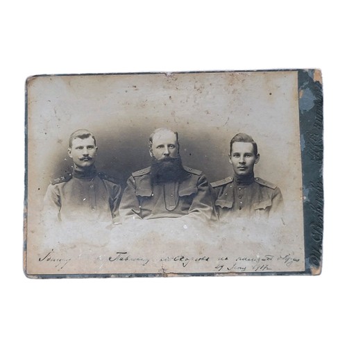 Photo signée soldats armée - signée,