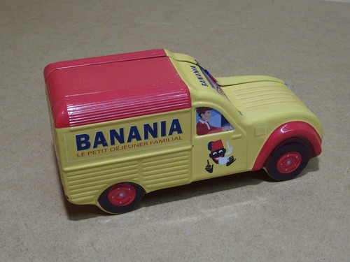 Boite publicitaire banania - publicitaire,