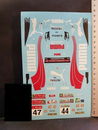 Decals ford fiesta - 1/24,