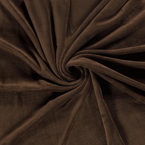 Tissu fleece coral double - tissu,