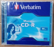 CD-R MUSIC/AUDIO VERBATIM 80 min pour Enregistreur salon Neuf